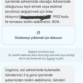 Kargo Hizmeti Eksikliği Ve Yanıltıcı Bilgilendirme