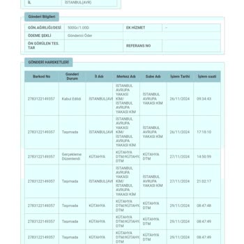 Kargo Teslimatında Gecikme Ve İletişim Sorunu