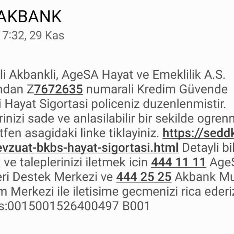 Kredi Hayat Sigortası İptali Ve Ücret İadesi Talebi
