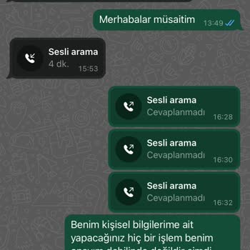 Kişisel Bilgilerimin İzinsiz Kullanımı Ve Güvenlik Açığı