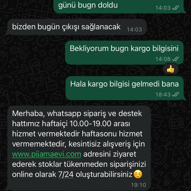 Kargolama Sürecinde Yaşanan Gecikme Ve İletişim Sorunları