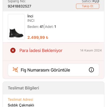 FLO'dan İade Sürecinde Büyük Hayal Kırıklığı