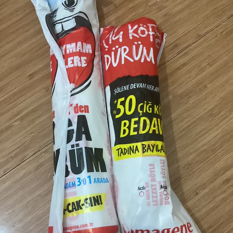 Yanlış Sipariş: Mega Dürüm Yerine Normal Dürüm Geldi