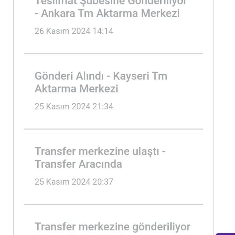 Teslimat Gecikmesi Ve Kargo Sorunu