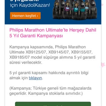 Philips Süpürge Makinesi İle Bitmeyen Sorunlar Ve Yetersiz Servis Desteği