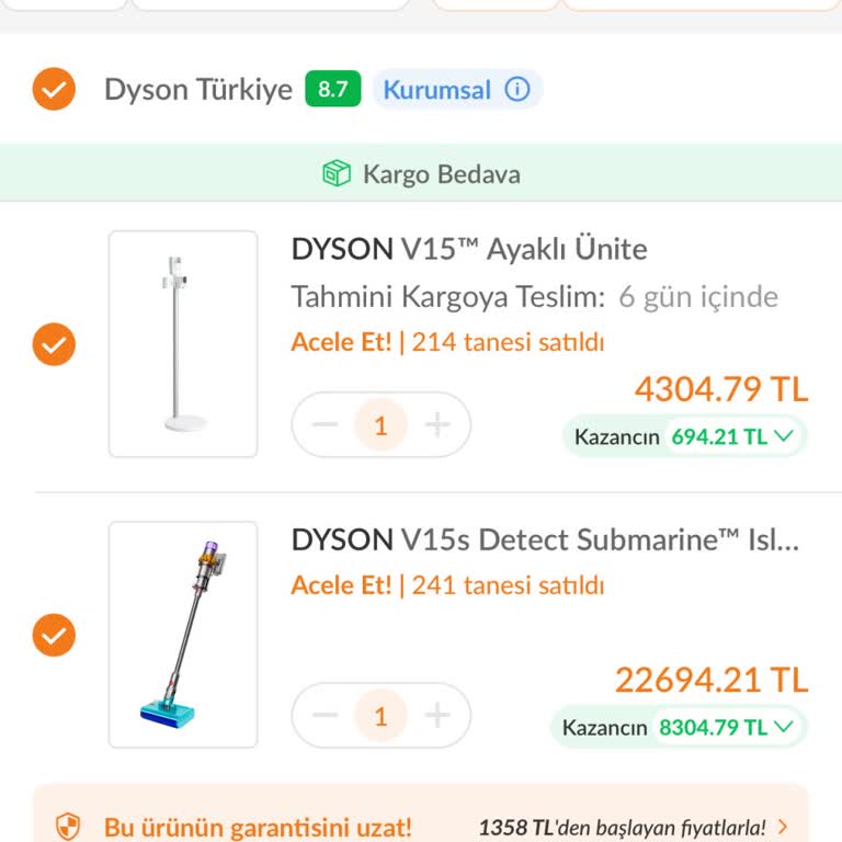 Dyson'dan Fahiş Fiyat Ve İndirim Mağduriyeti