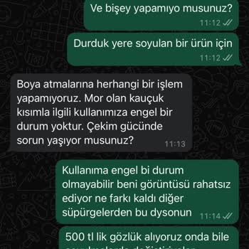 Dyson Süpürge Kaplama Sorunu Ve Yetersiz Müşteri Hizmeti