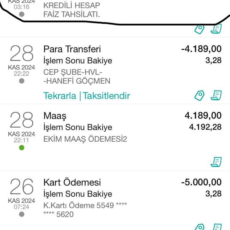 İzinsiz Hesap Kesintisi Ve Yetersiz Müşteri Hizmeti