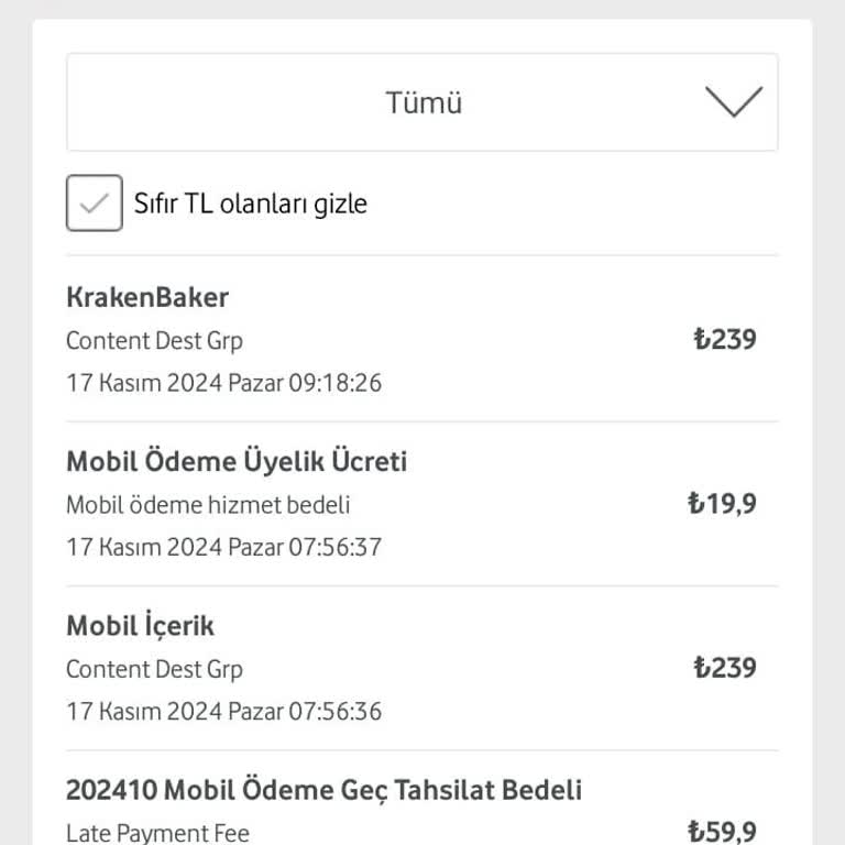 Vodafone Mobil Ödeme Hatası: İptal Ve İade Talebi