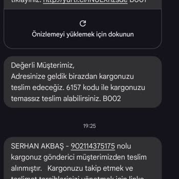 Yanlış Fatura Ve Kargo Sorunu