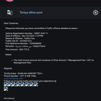 Thrifty Car'dan Haksız Trafik Cezası Çekimleri!