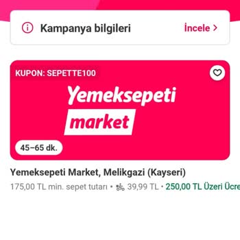 Yemeksepeti Market İndirim Yanıltmacası Ve Destek Sorunu