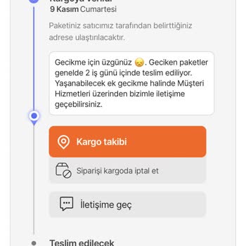 Hepsiburada'dan Aldığım Ürün Teslim Edilmiyor Ve İade Yapılmıyor