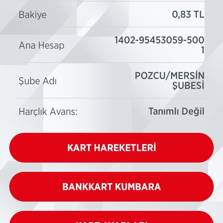 Harçlık Avans Limitine Erişim Sorunu
