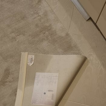 Doa Temizleyici Etiketi Makineyi Tıkadı, Halı Islandı