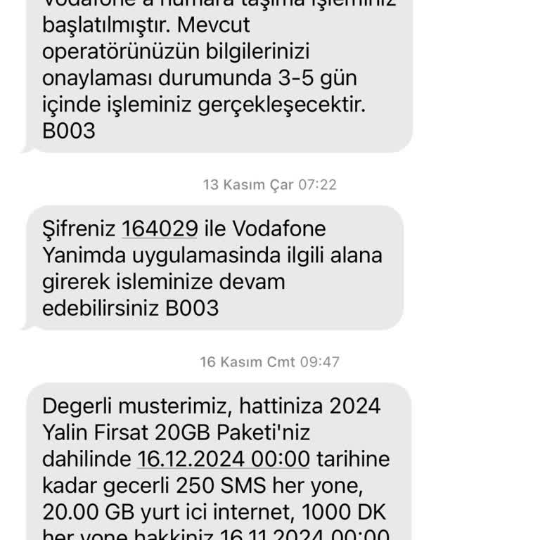Vodafone'un 30GB Hediye İnternet Sözünü Tutmaması