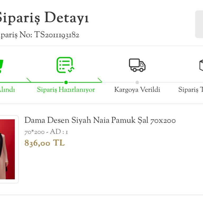 Sipariş Gecikmesi Ve İletişim Sorunu