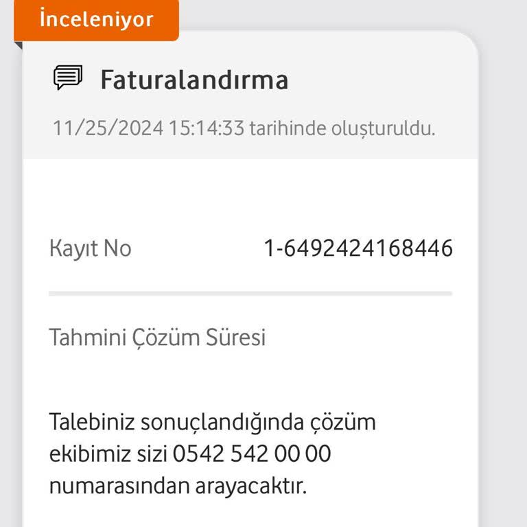 Vodafone İade Sürecindeki Sorunlar