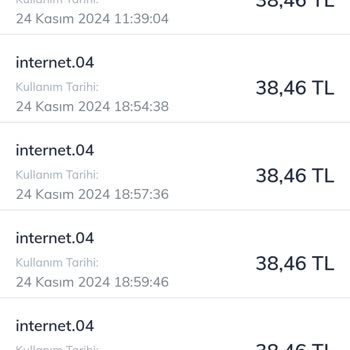Fatura Aşımı Ve Anlamsız İnternet Kullanımı