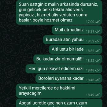 Trenly Mağazasında İletişim Sorunu Ve İade Süreci