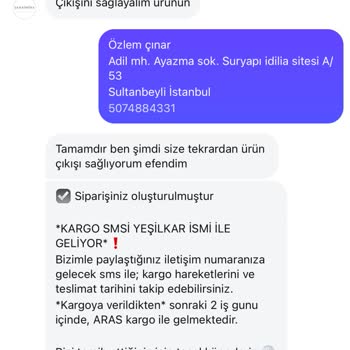 Sipariş Verilen Ürün Bir Aydır Teslim Edilmedi Ve Yanıltıcı Bilgilendirme