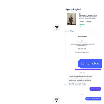 Sipariş Verilen Ürün Bir Aydır Teslim Edilmedi Ve Yanıltıcı Bilgilendirme