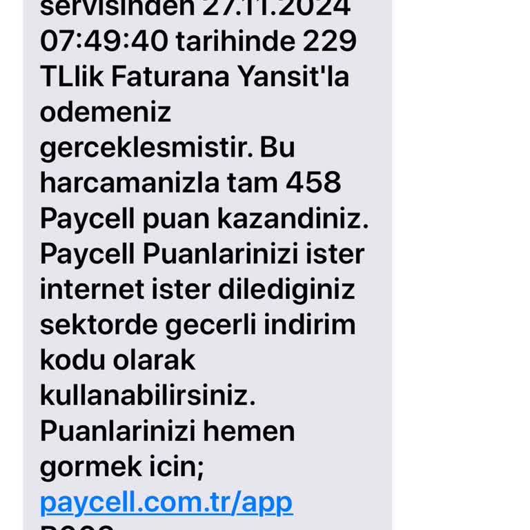 Yanlış Yansıyan Mobil Ödeme Ve Abonelik Ücreti