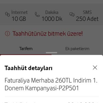 Vodafone'un Akıllı Aşım Paketi Sorunu