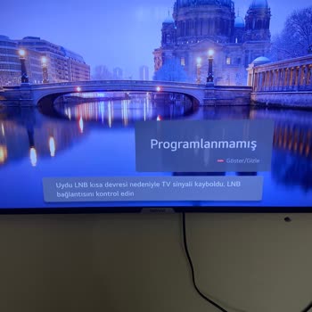 Onvo Televizyonumda Sürekli Sinyal Sorunu