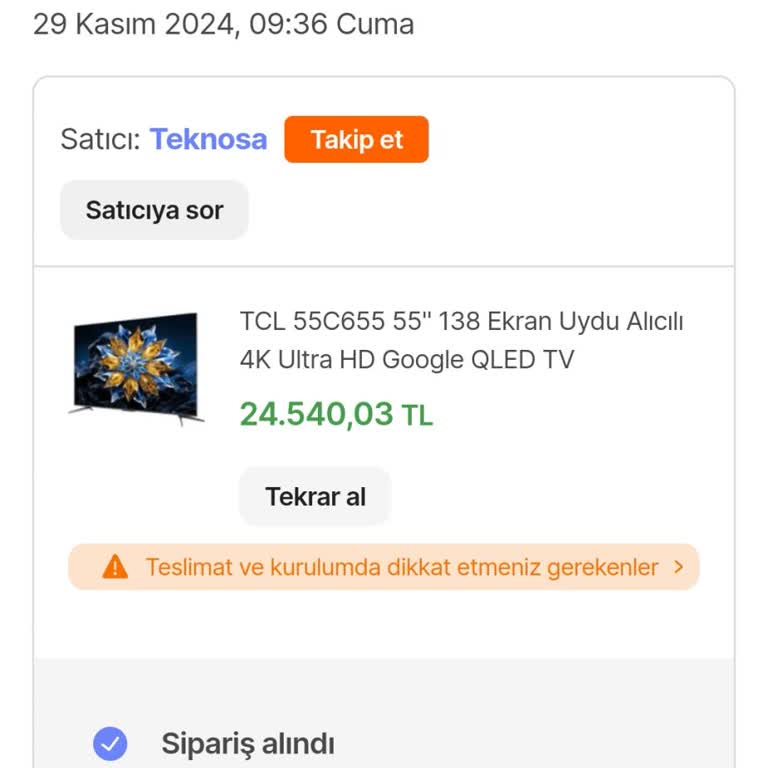Yanlış Model Seçiminde İptal Zorluğu Ve Müşteri Hizmetleri Sorunu