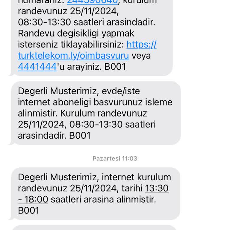 Türk Telekom İnternet Kurulumunda Yaşanan Gecikme Ve İletişim Sorunu