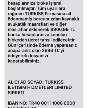 Tehdit Ve Yanıltıcı Ödeme Talepleri