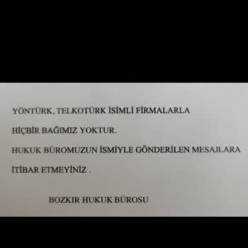 Tehdit Ve Yanıltıcı Ödeme Talepleri