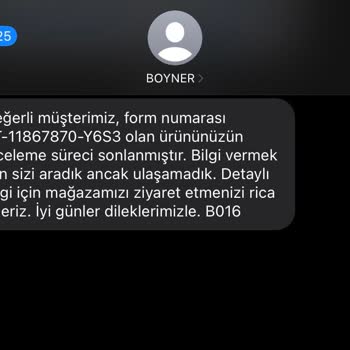 Bozuk Ürün Ve İade Sürecinde Hayal Kırıklığı