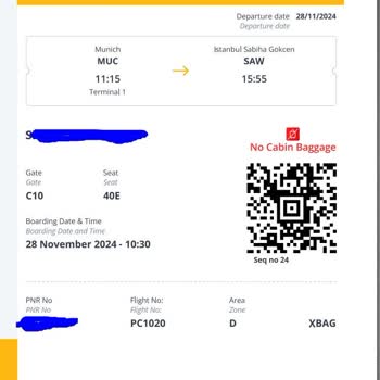 Pegasus Havayolları İle Yaşanan Sorunlar Ve Maddi Kayıplar!