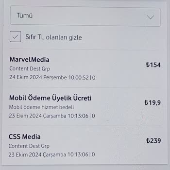 Vodafone'un Onaysız Paket Yüklemesi Ve Fatura Sorunu