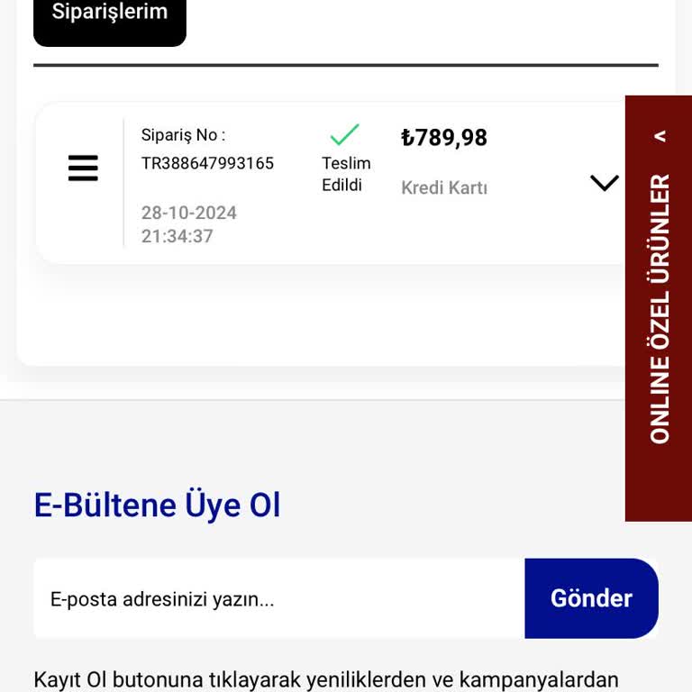 Yanlış Şehre Teslimat Ve İlgisiz Müşteri Hizmetleri