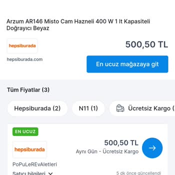 Yanıltıcı Fiyat Karşılaştırması Ve Ürün Bilgileri