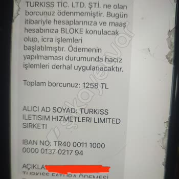 Tehdit Mesajları Ve İptal Edilmeyen Abonelik Sorunu