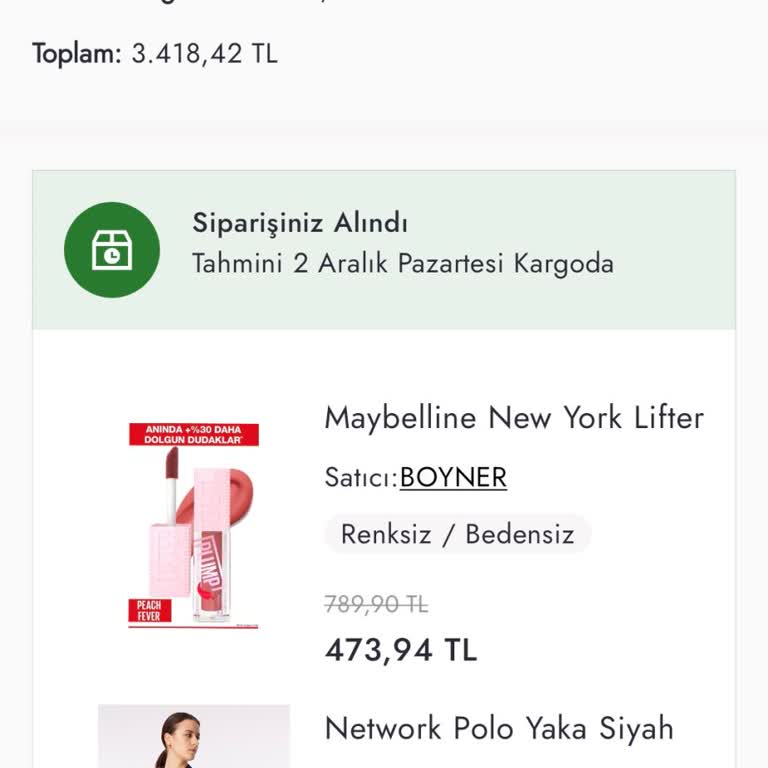 Boyner Online Sipariş Adres Değişikliği Sorunu