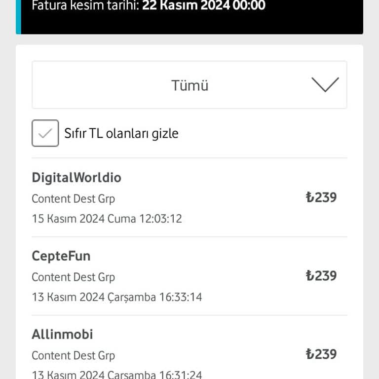 Bilgim Dışında Başlatılan Abonelikler Ve Yetersiz Müşteri Hizmeti