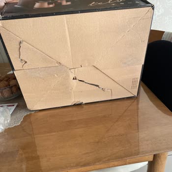 Arçelik Kahve Makinesi Siparişi: Geç Teslimat Ve Kötü Paketleme