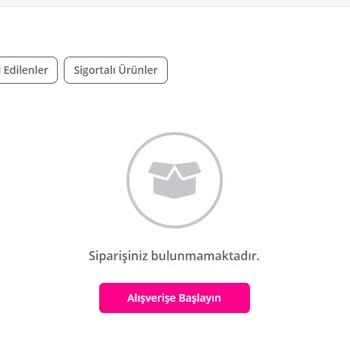 Sipariş Görünmüyor Ve Destek Yetersiz