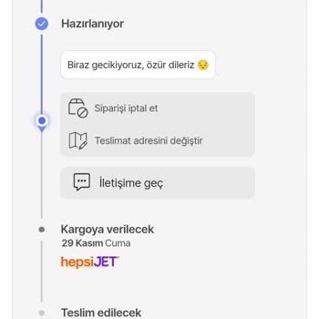 Kargoya Verilmeyen Sipariş Ve Cevapsız Mesajlar