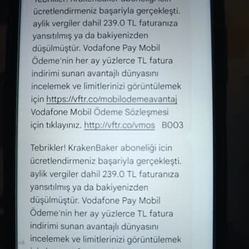 İzinsiz Abonelik Ve Fatura Şoku: Vodafone Mağduriyeti
