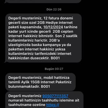 İptal Edilemeyen Paket Sorunu