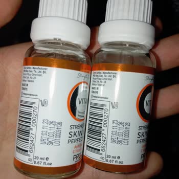 C Vitamini Serumunda Beklenmedik Bozulma