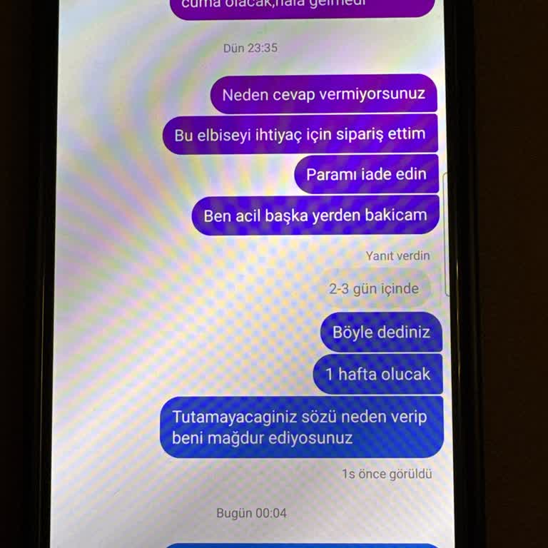 İletişim Eksikliği Ve Geciken Kargo