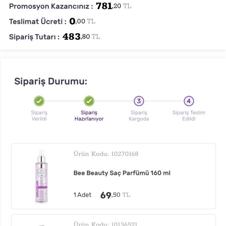 Siparişim Neden Hala Hazırlanıyor?