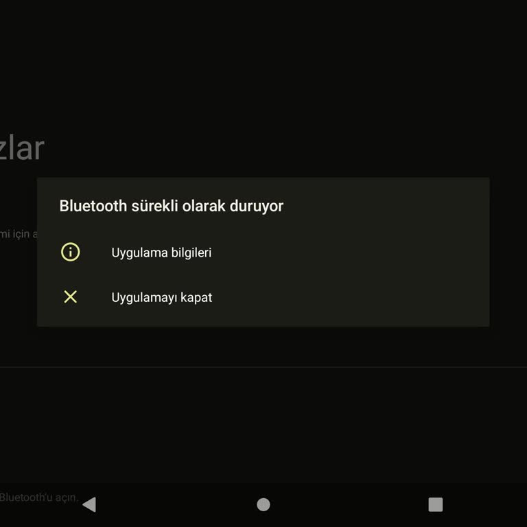 Hometech Tablet Güncelleme Sonrası Bluetooth Sorunu